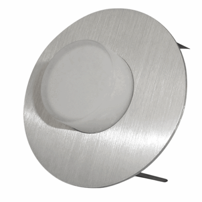 5883 | 5883 | LED ΧΩΝΕΥΤΟ Φ70mm ΣΤΡΟΓΓΥΛΟ ΑΛΟΥΜ.