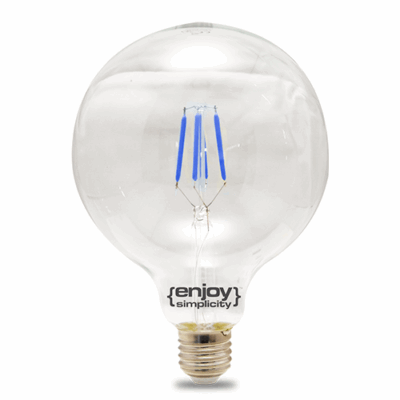 EL821256 | EL821256 | DreamLED Fillament Coloured G125|4W E27|MΠΛΕ|{enjoysimplicity}™