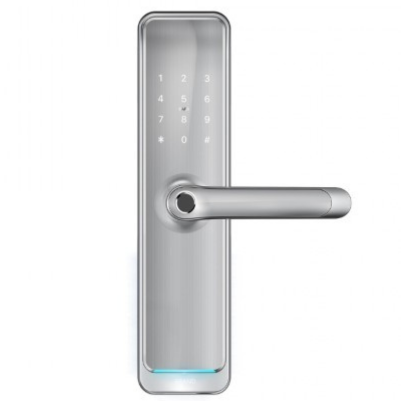 LILIWISE H35A-S Bluetooth κλειδαριά με ψηφιακό πληκτρολόγιο αφής ασημι