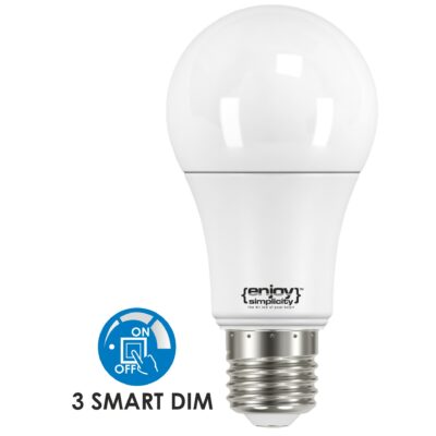 EL101302 | EL101302 | SmartLED A60 ON-OFF cont.DIM|9.2W(>60W)Ε27|2700k|806lm|{enjoysimplicity}™