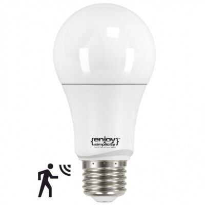 EL101406 | EL101406 | SmartLED A60 MOTIONSENSOR|9W(>60W)Ε27|6500k|806lm|{enjoysimplicity}™
