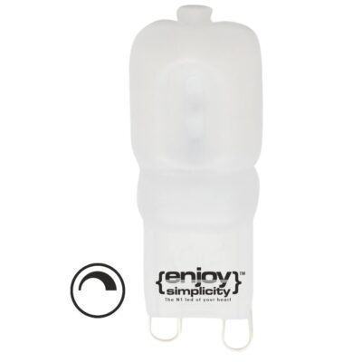 EL109203 | EL109203 | LED G9 DIM|3W(>35W)|3000k|200lm|{enjoysimplicity}™
