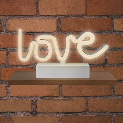 EL131104 | EL131104|NEON LED STRIPS LOVE neon@base|2*AA μπαταρία|3V|245x30x145|{enjoysimplicity}™