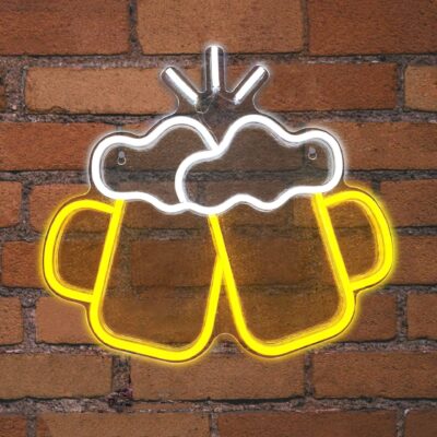 EL131323 | EL131323|NEON LED STRIPS BEER GLASSES neon@background|USB ΚΑΛΩΔΙΟ 1mt|5V|400x15x365|{enjoysimplicity}™