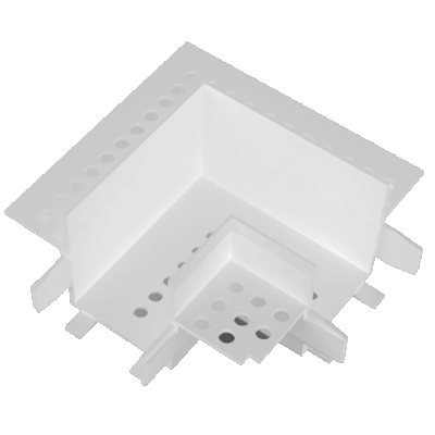 EL189505 | EL189505 | ΧΩΝΕΥΤΗ ΕΞΩΤΕΡΙΚΗ ΓΩΝΙΑ 90°|78x78mm|ΛΕΥΚΟ|{enjoySimplicity}™