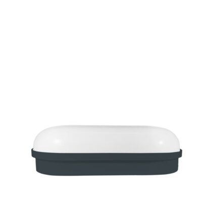 EL190612 | EL190612 | LED CΑRETTA™ 7W|IP65|6500k|600lm|157x80xh46mm|GREY RAL7016 {enjoysimplicity}™