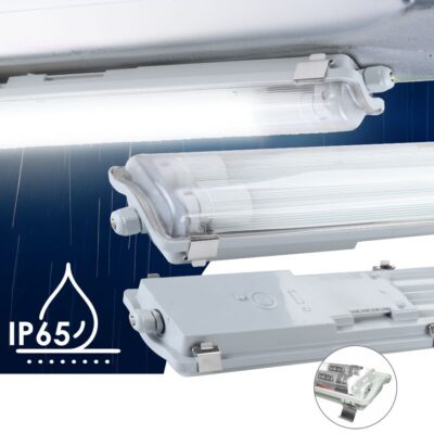 EL195822 | EL195822|LED WeatherProof IP65 2x1.20mt|L1272xW100xH55mm|{enjoysimplicity}™