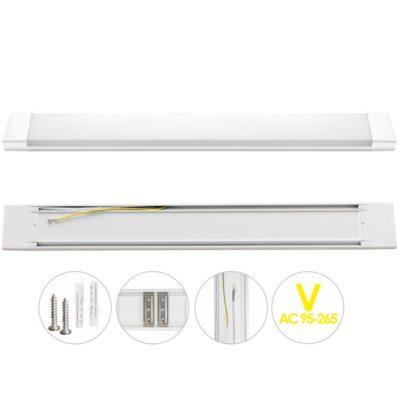 EL195883 | EL195883 | LED FLAT BATTEN 54W|IP20|4000k|5130lm|1195x75xh25mm|AC90-265V|{enjoysimplicity}™