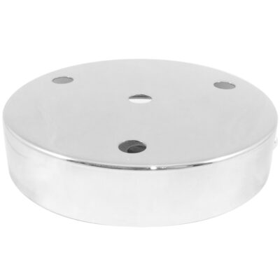 EL329418 | EL329418 | ΣΤΡΟΓΓΥΛΗ ΒΑΣΗ Φ120xh25mm NIKEΛ ΓΥΑΛΙΣΤΕΡΟ|4ΤΡΥΠEΣ