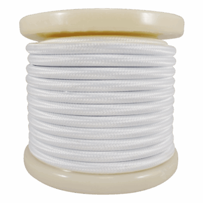 EL330005 | EL330005 | Textile Cable 2x0.75mm²- ρολλό 10mt – Λευκό