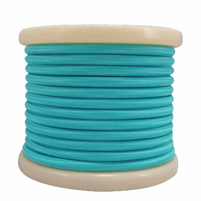 EL330006 | EL330006 | Textile Cable 2x0.75mm²- ρολό 10mt - Γαλάζιο