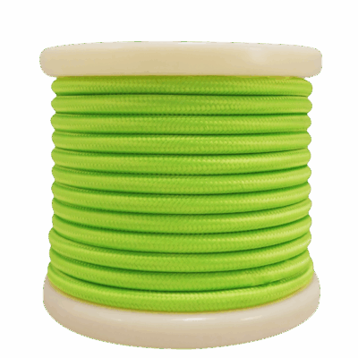 EL330015 | EL330015 | Textile Cable 2x0.75mm²- ρολό 10mt – Πράσινο