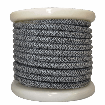 EL330035 | EL330035 | Textile Cable 2x0.75mm²- ρολλό 10mt – ΜΑΛΛΙΝΟ