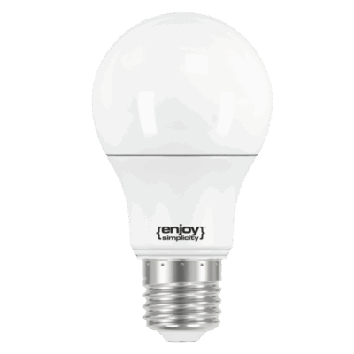 PRO-0009 | PRO-0009 | EL711804 | LED A60|8W(>60W)Ε27|4000k|840lm|enjoySimplicity™  ΣΕ ΛΕΥΚΟ ΚΟΥΤΙ-Νέτο τιμή