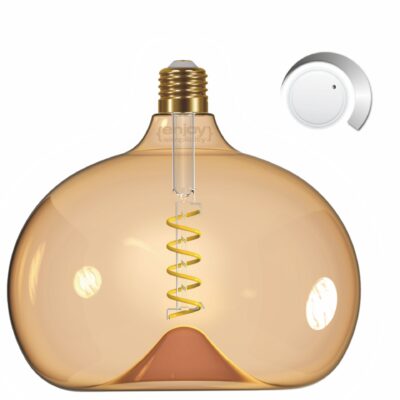 EL822201 | EL822201 | LED SPIRAL FILLAMENT DIM|G190 AMBER 4W(>25w) E27|2000k|250lm|{enjoysimplicity}™