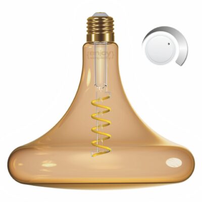 EL822202 | EL822202 | LED SPIRAL FILLAMENT DIM|T180 AMBER 4W(>25w) E27|2000k|250lm|{enjoysimplicity}™