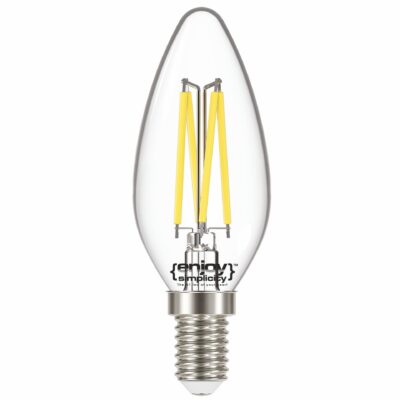 EL822352 | EL822352 | LED FILLAMENT CLEAR|B35 4W(>40w) E14|2700k|470lm|{enjoysimplicity}™