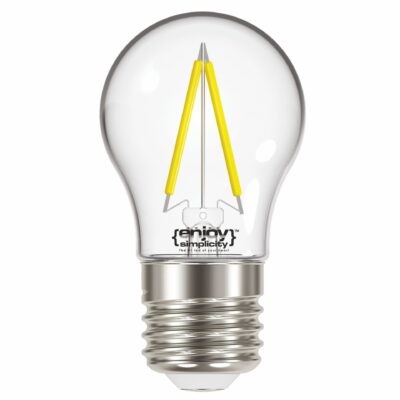EL822453 | EL822453 | LED FILLAMENT CLEAR|P45 2W(>25w) E27|2700k|250lm|{enjoysimplicity}™