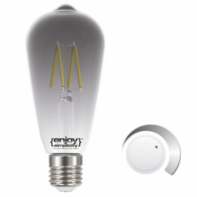 EL822701 | EL822701 | LED SMOKY FILLAMENT DIM|ST64 4.5W(>19w) E27|2000k|180lm|{enjoysimplicity}™