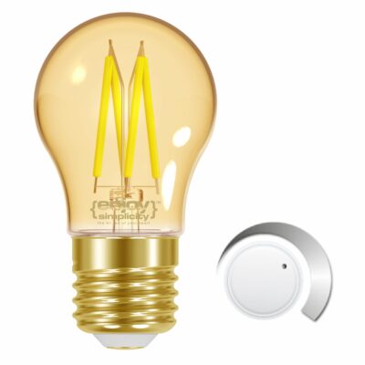 EL825905 | EL825905 | LED FILLAMENT AMBER DIM|P45 4W(>28w) E27|2000k|300lm|{enjoysimplicity}™
