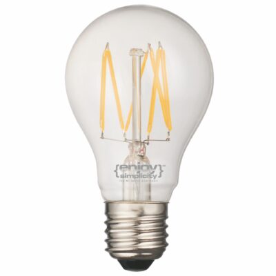 EL827005 | EL827005 | LED FILLAMENT CLEAR A60-6|6W Ε27|2700k|700lm|Nondim|{enjoysimplicity}™