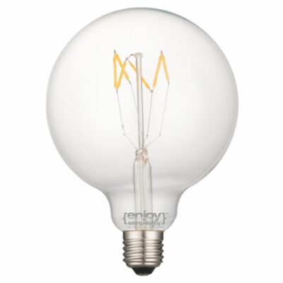 EL827007 | EL827007 | LED FILLAMENT CLEAR G125-6|5W Ε27|2700k|600lm|Non-Dim{enjoysimplicity}™
