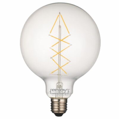 EL827011 | EL827011 | LED FILLAMENT CLEAR G125-8|5W Ε27|2700k|650lm|Non-Dim{enjoysimplicity}™
