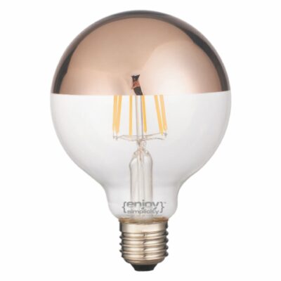 EL827012 | EL827012 | LED FILLAMENT CLEAR G125-8|6.5W Ε27|2700k|680lm|Non-Dim{enjoysimplicity}™