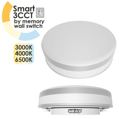 EL995328 | EL995328 | LED GX53 DIM|5W(>30W)GX53|Smart 3CCT|325lm|{enjoysimplicity}™