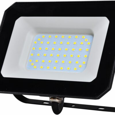 ELF10504 | ELF10504 | LED 50W|4000k|4500lm FLOODLIGHT ALUM.110-240V~IP65 GLASScover|BLACK|{enjoysimplicity}™