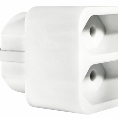 ELP31201 | ELP31201 | ΑΝΤΑΠΤOΡΑΣ SCHUKO → 2Θ ΙΙ x16A max:1150W IP20 ΛΕΥΚΟ