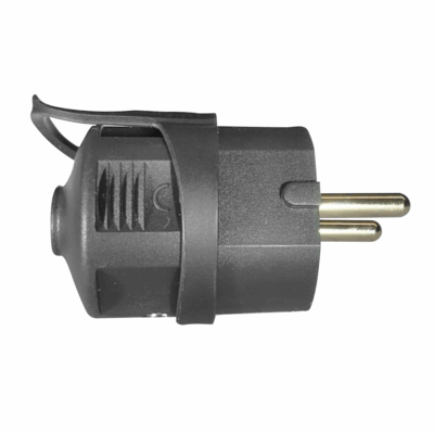 ELP43002 | ELP43002 | ΦΙΣ SCHUKO 16Α ΜΕ ΛΑΒΗ ΑΡΣΕΝΙΚΟ ΘΕΡΜΟΠΛΑΣΤΙΚΟ IP20 ΜΑΥΡΟ