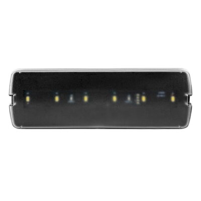 LE-D3B LED Φωτιστικό ασφαλείας 1W 6500K 100lm 239x80mm μαύρο GEYER