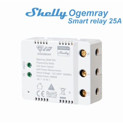 Ogemray Smart relay 25A | Ogemray Smart relay 25A - EAN 3800238070885