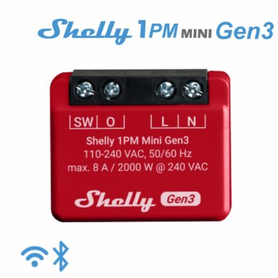 Shelly 1PM Mini Gen3 | Shelly 1PM Mini Gen3 - EAN 3800235261590