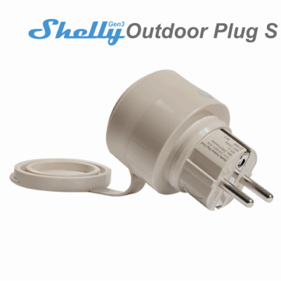 Shelly Outdoor Plug S Gen3  | Shelly Outdoor Plug S Gen3 - EAN 3800238070557