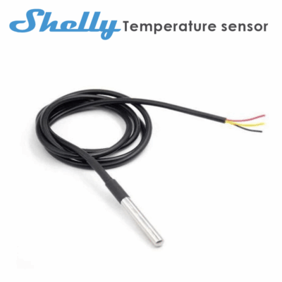Shelly TEMPERATURE SENSOR | Shelly TEMPERATURE SENSOR  DS18B20 (1mt) - EAN 3800235266076