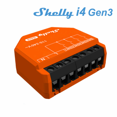 Shelly i4 Gen3 | Shelly i4 Gen3 - EAN 3800235261828