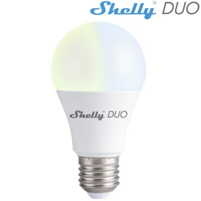 Shelly DUO A60 E27 DIM 2700-6500K  | Shelly DUO A60 E27 DIM 2700-6500K Wi-Fi - EAN 3800235262122
