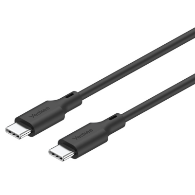 YENKEE YCU SE C125 BK Universal καλώδιο Φόρτισης USB-C σε USB-C, 1,5m, Μαύρο