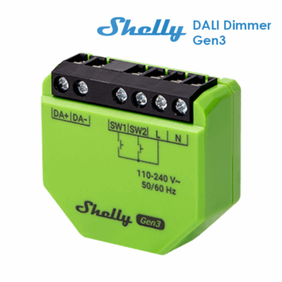 Shelly DALI Dimmer Gen3 | Shelly DALI Dimmer Gen3 - EAN 3800235261866