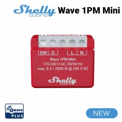 Shelly Qubino Wave 1PM Mini | Shelly Qubino Wave 1PM Mini - EAN 3800235269145