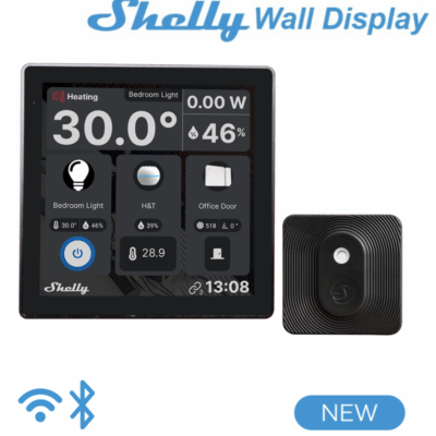 Shelly Wall Display B+BLU H&T | Shelly Wall Display Black+BLU H&T Black - EAN 3800235264904