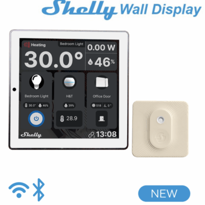 Shelly Wall Display W+BLU H&T | Shelly Wall Display White + BLU H&T Ivory - EAN 3800235264898
