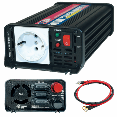 PS-600-24 Inverter 24V DC σε 230V AC 600VA (8.2.4) AMARAD