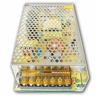 HS-120-12D Switching τροφοδοτικό open frame 2 εξόδων 12V/5V DC 120VA (1.1.22) AMARAD
