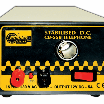 PAML-5 Μη σταθεροποιημένο τροφοδοτικό AC-DC 12V 5A (2.3.10) AMARAD
