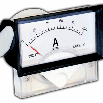 A1-100A DC Αναλογικό αμπερόμετρο 0-100Α DC τύπου πλαίσιο (12.3.22) AMARAD