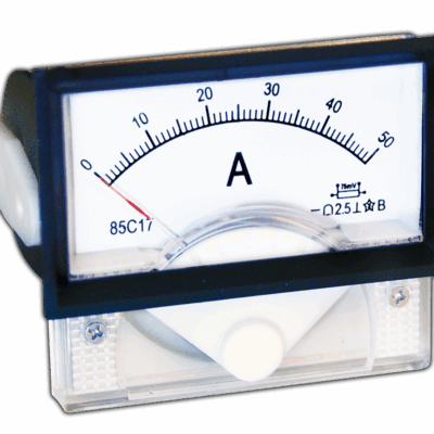A1-50A DC Αναλογικό αμπερόμετρο 0-50Α DC τύπου πλαίσιο (12.3.20) AMARAD