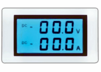 FC4-0-50V DC/0-50A DC Ψηφιακό DUAL βολτόμετρο 0-50V DC/αμπερόμετρο 0-50A DC (12.3.5) AMARAD